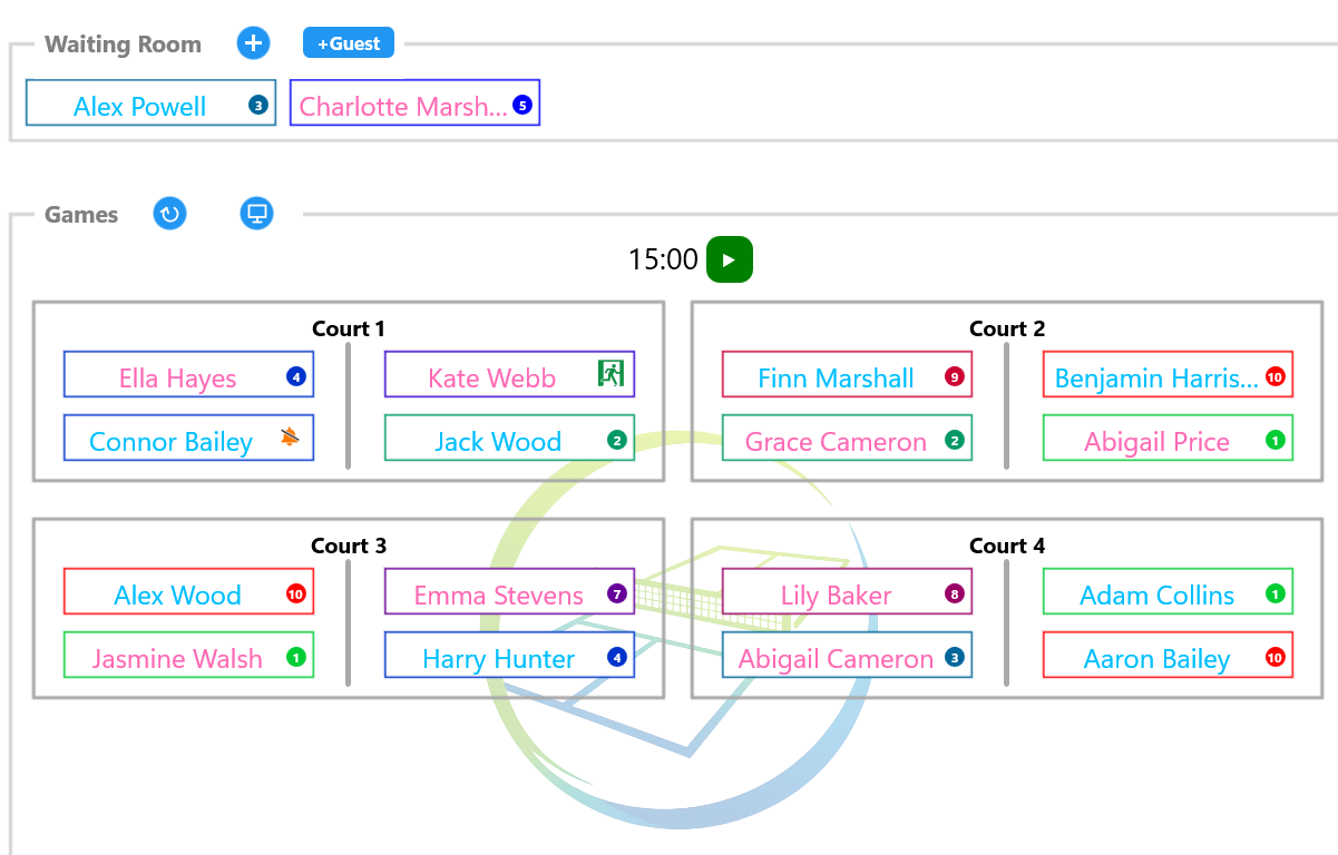 CourtZ automatically generates balanced games